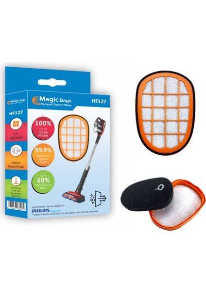 | PHILIPS için 3 ADET SpeedPro Max Filtre FC6822,FC6812,FC6814,XC8043,XC8049,XC8349 Uyumlu fiyatları