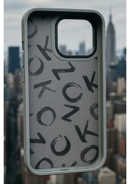 iPhone 16 Pro Max Premium Gri Deri Serisi Koruyucu Kılıf modelleri