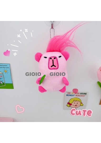 Peluş Oyuncaklar Küçük Su Samuru Koala Ayı Anahtarlık Bebek Capya Nefes Alan Ayı Bebekleri (Yurt Dışından)