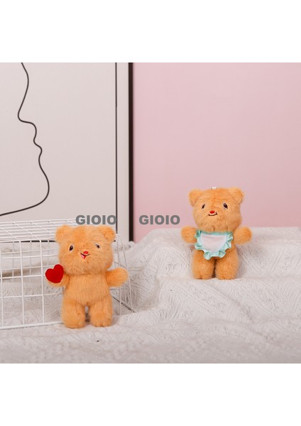 Bebek Makine Bebek Sevimli Karikatür Peluş Bebek Çanta Çekicilik Öğrenci Bebek Asılı Anahtar (Yurt Dışından)