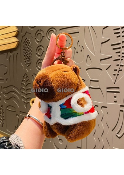 Peluş Oyuncaklar Küçük Su Samuru Koala Ayı Anahtarlık Bebek Capya Nefes Alan Ayı Bebekleri (Yurt Dışından)