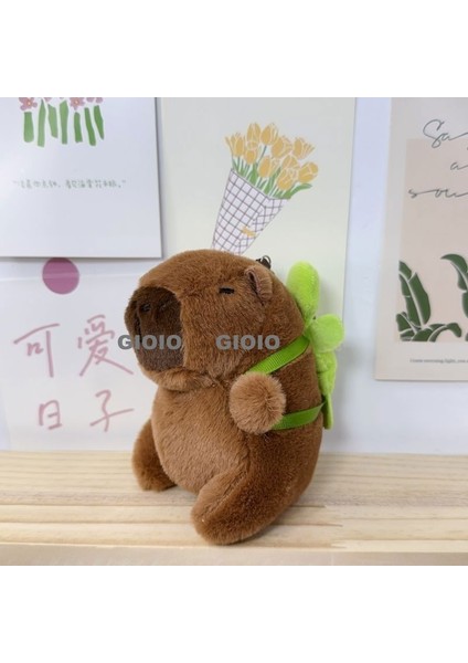 Peluş Oyuncaklar Küçük Su Samuru Koala Ayı Anahtarlık Bebek Capya Nefes Alan Ayı Bebekleri (Yurt Dışından)