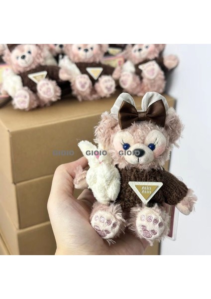 Peluş Oyuncaklar Küçük Su Samuru Koala Ayı Anahtarlık Bebek Capya Nefes Alan Ayı Bebekleri (Yurt Dışından)