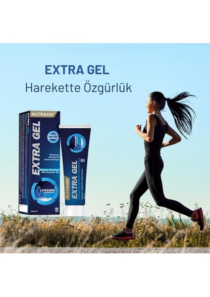 Nutraxin Extra Gel Mentol Ferahlığı Masaj Jeli 100 ml indirimleri
