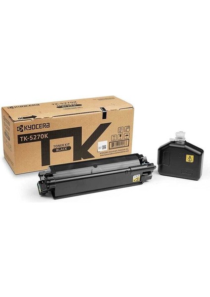 Kyocera Ecosys M6630CIDN Uyumlu TK-5270 Siyah Muadil Toner
