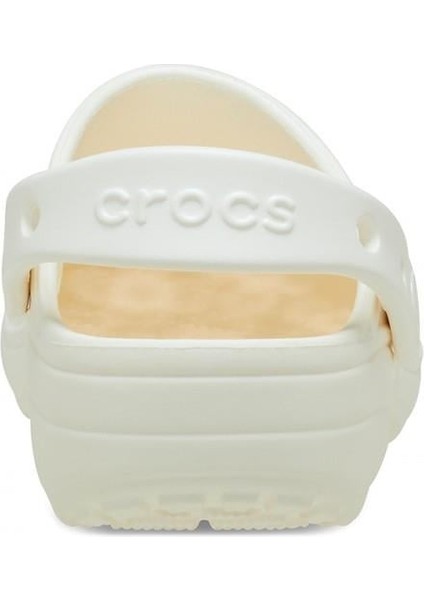 Classic Crocs Floral Cut Out Clog Bebek Terlik 210944-0WV Chalk modelleri