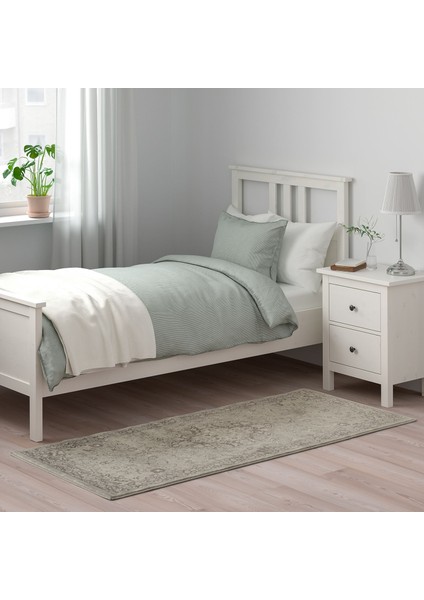 Vedbäk Yolluk 80 x 180 cm Açık Gri Düz Dokuma Kaymaz Tabanlı fiyatları