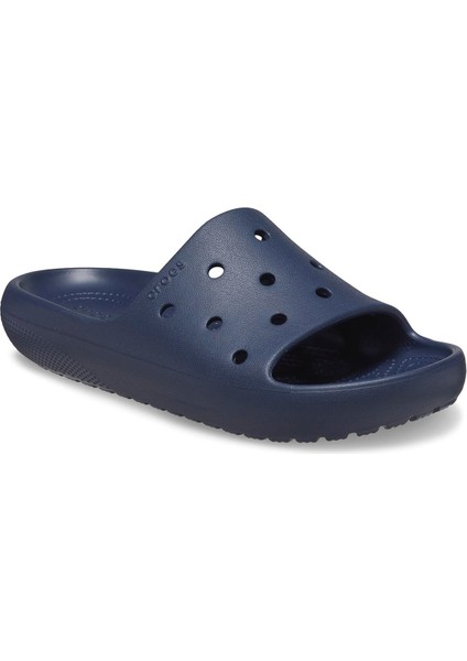 Classic Slide V2 Unisex Terlik Ultra Hafif Suya Dayanıklı Navy Renk Plaj modelleri
