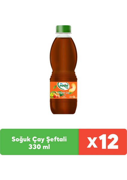 Soğuk Çay Şeftali 330 ml x 12 Adet