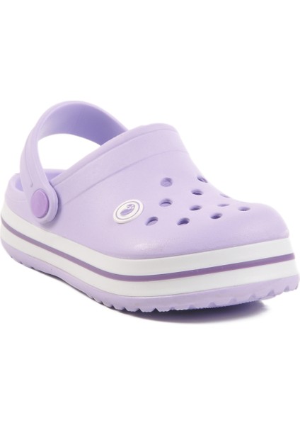 Lila Eva Kız Çocuk Sabo Terlik modelleri