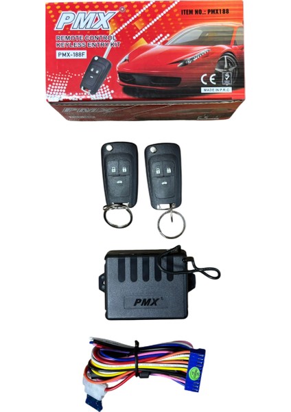 12 Volt Sustalı Uzaktan Kumanda Açma Kapama Merkezi Kilit Pmx 188