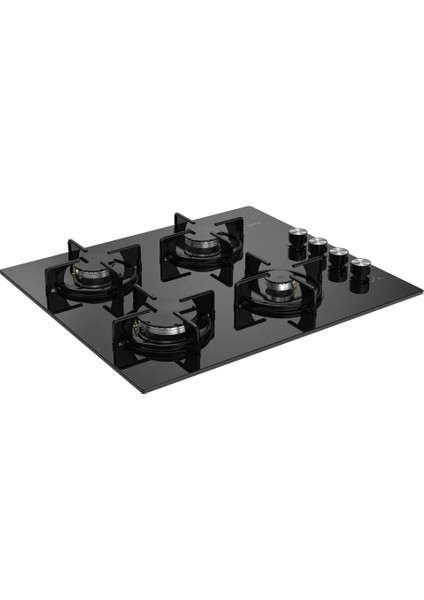 8401 Siyah 60CM Cam Ocak