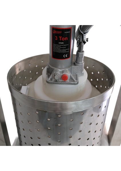 24 Litre Tamamı Krom 304 Paslanmaz Çelik Üzüm Sıkma Presi modelleri
