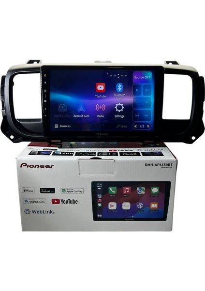 Citroen Jumpy 2017-2022 Pioneer 4-64 Tam Profesyonel Oem Multimedia