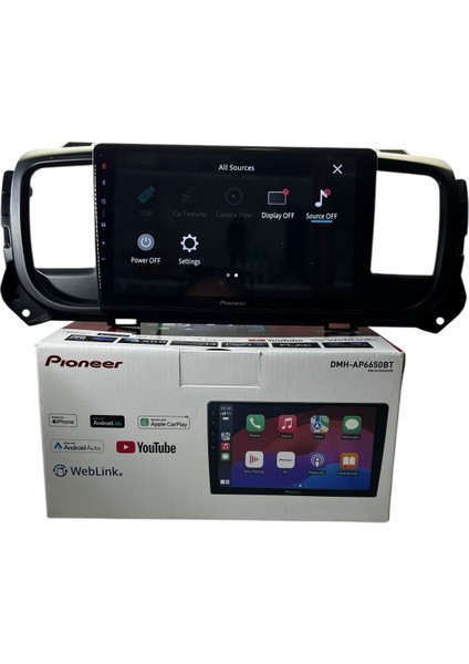 Citroen Jumpy 2017-2022 Pioneer 4-64 Tam Profesyonel Oem Multimedia fiyatları