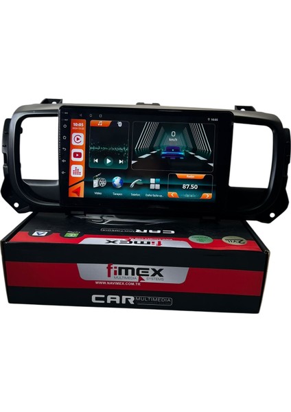 Citroen Jumpy 2017-2022 Fimex 4-64 (Fanlı) Dspli Pro Oem Multimedia