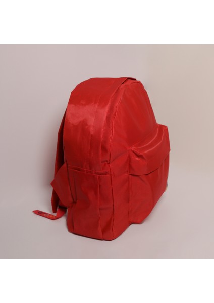 Kırmızı Sırt Çantası-Çevre Dostu- Suge Çirmez modelleri