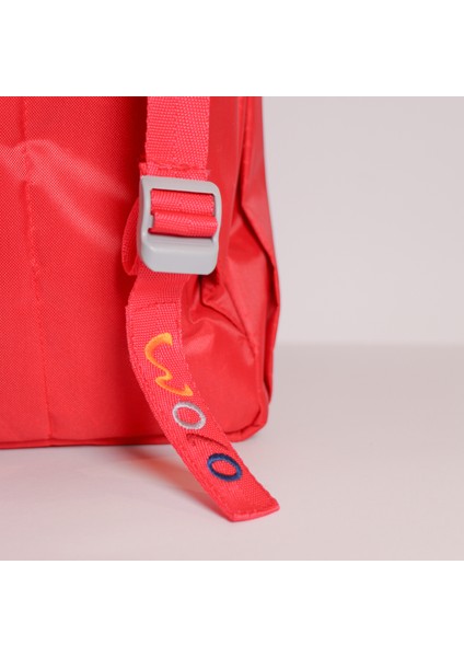 Kırmızı Sırt Çantası-Çevre Dostu- Suge Çirmez