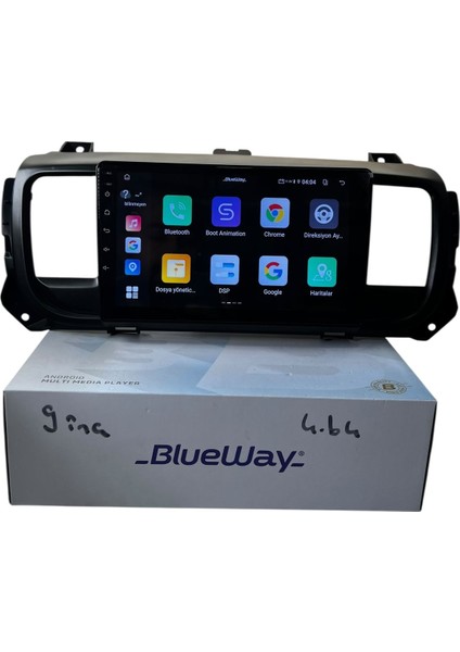Citroen Jumpy 2017-2022 Blueway 4-64 Profesyonel Oem Multimedia fiyatları