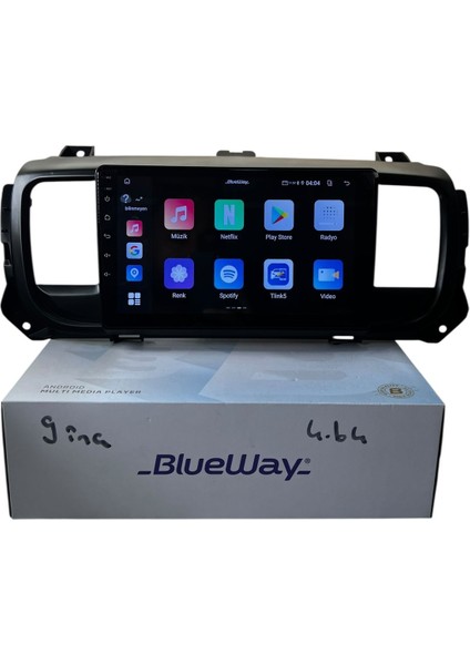 Citroen Jumpy 2017-2022 Blueway 4-64 Profesyonel Oem Multimedia fırsatları