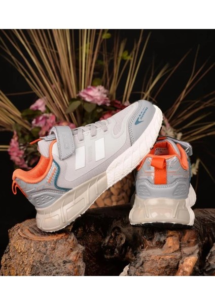 Cool Ukon-Flt 31/36 Çocuk Cırtlı Sneaker Spor Ayakkabı