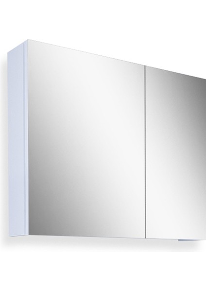 Yalova 80 cm Mdf Banyo Aynalı Üst Dolap fiyatları