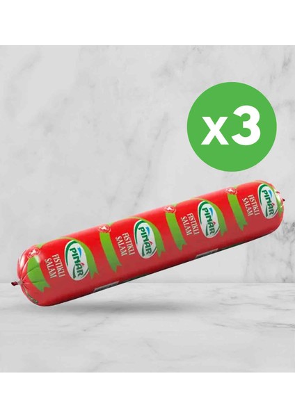 Dana Fıstıklı Salam 1000 g x 3 Adet