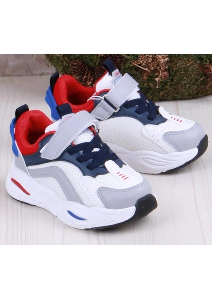 Cool Evo-Ptk 26/30 Çocuk Cırtlı Sneaker Spor Ayakkabı