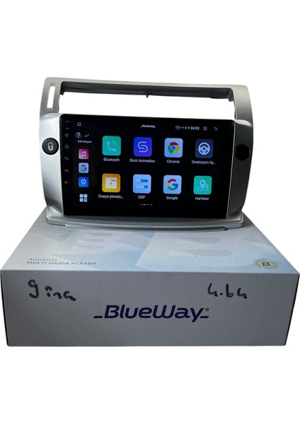 Citroen C4 2004-2010 Blueway 4-64 Profesyonel Oem Multimedia fırsatları
