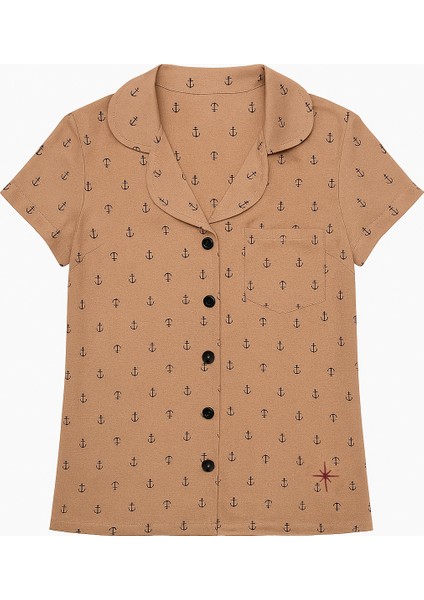 Terre Cuite Üçlü Kadın Pijama Takımı