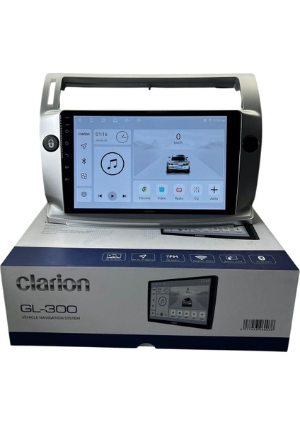 Citroen C4 2004-2010 Clarion 4-64 Tam Profesyonel Oem Multimedia (Orj)