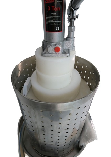 24 Litre Üzüm Sıkma Presi (304 Paslanmaz Krom Çelik Sepet) fiyatları