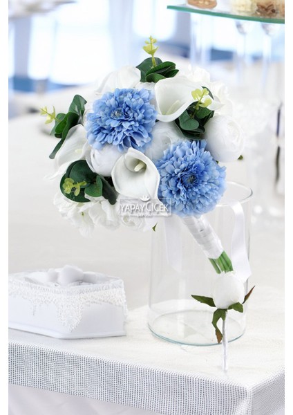 Saf Aşk Gelin Buketi 2li Set