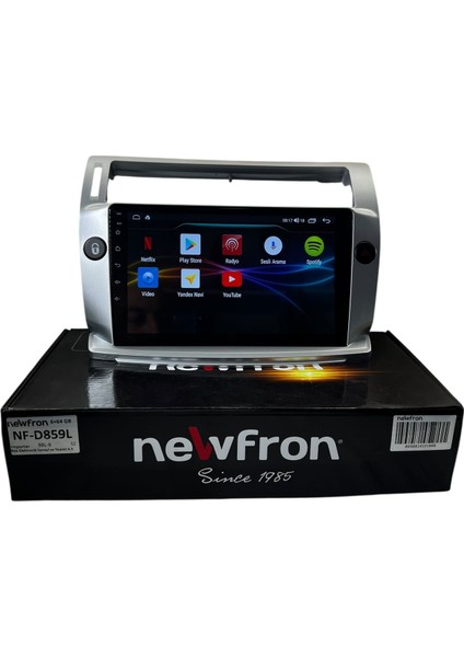 Citroen C4 2004-2010 Newfron 6-64 Tam Profesyonel Oem Multimedia modelleri
