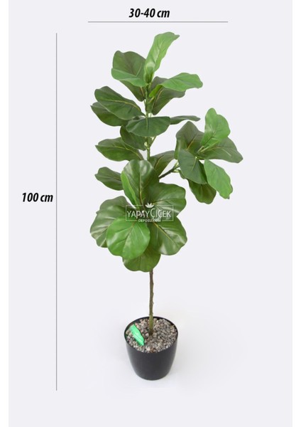 Yapay Ağac Incir 3 DALLI100 cm
