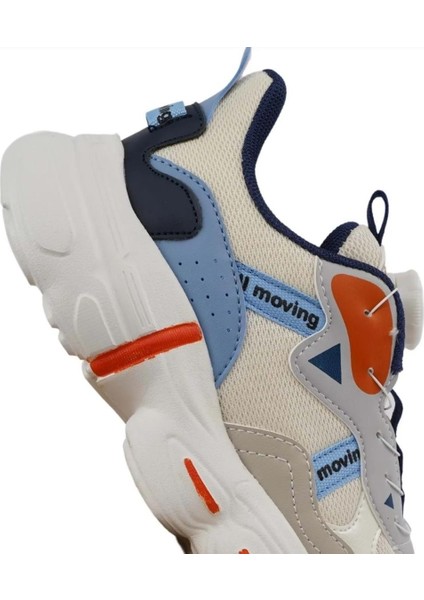 Cool Rex-Flt Çocuk Mekanizmalı Akıllı Bağcık Sistem Sneaker Spor Ayakkabı