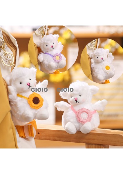 Iyi Şanslar Bebek Sevimli Karikatür Peluş Bebek Çanta Kolye Kız Öğrenci Bebek Asılı Anahtar (Yurt Dışından)