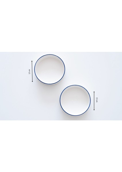 Hand Made 14 Parça 6 Kişilik Mercan Kahvaltı Takımı