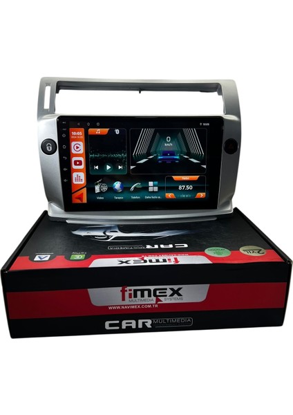 Citroen C4 2004-2010 Fimex 4-64 (Fanlı) Dspli Pro Oem Multimedia