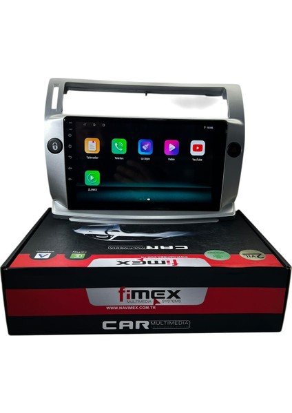 Citroen C4 2004-2010 Fimex 4-64 (Fanlı) Dspli Pro Oem Multimedia indirimleri