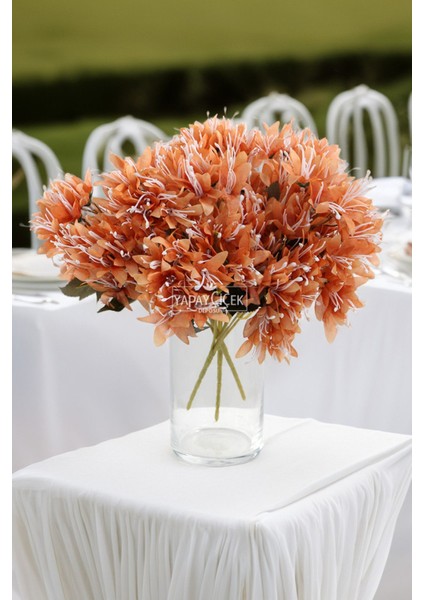 Yapay Çiçek Lüx Çöl Lilyumu 30 cm Açık Kahve