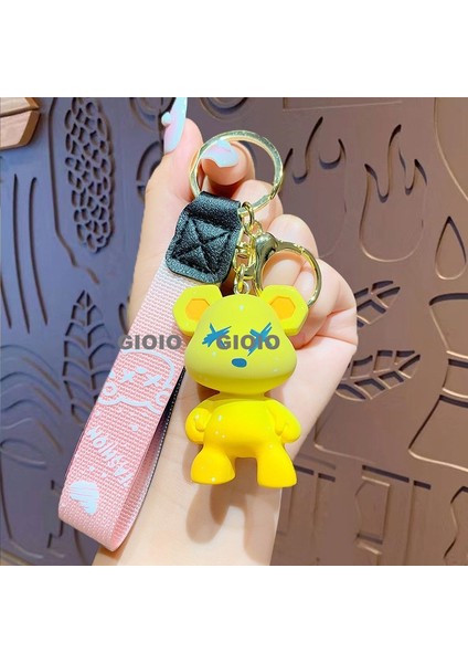 Iyi Şanslar Bebek Sevimli Karikatür Peluş Bebek Çanta Kolye Kız Öğrenci Bebek Asılı Anahtar (Yurt Dışından)