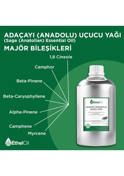 Adaçayı (Anadolu) Yağı 5 kg fırsatları