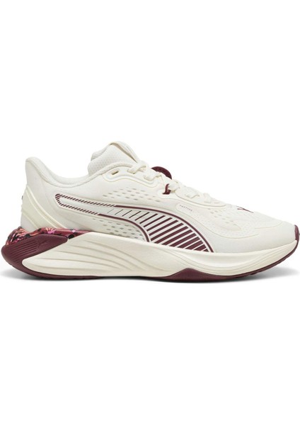 311739 Pwr Hybrid Tr Wns Floral Ri Spor Ayakkabı Krem