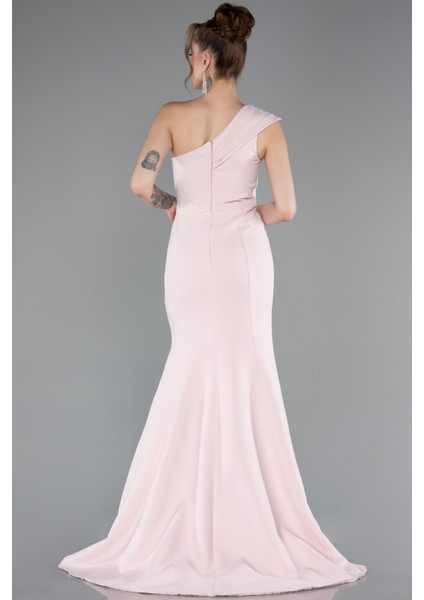 Tek Omuz Bacak Dekolteli Uzun Abiye ABU4793 modelleri