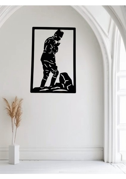 Ahşap Atatürk Kocatepe Tablosu