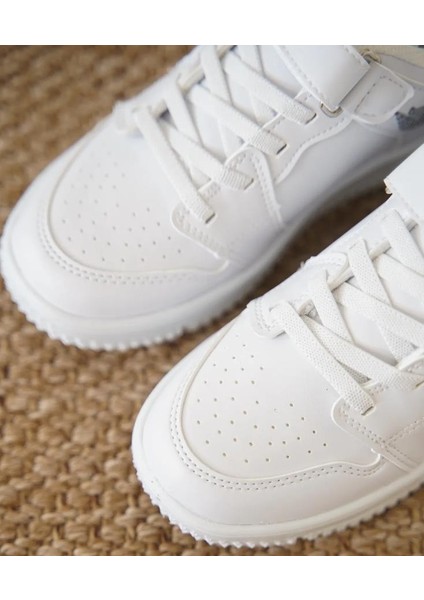 Cool Haykat Unisex Çocuk Cırtlı Sneaker Spor Ayakkabı