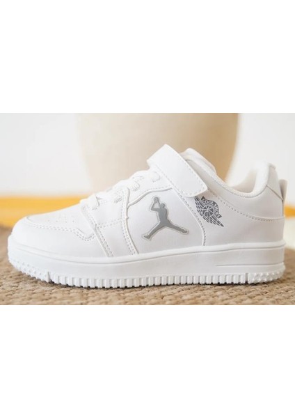 Cool Haykat Unisex Çocuk Cırtlı Sneaker Spor Ayakkabı