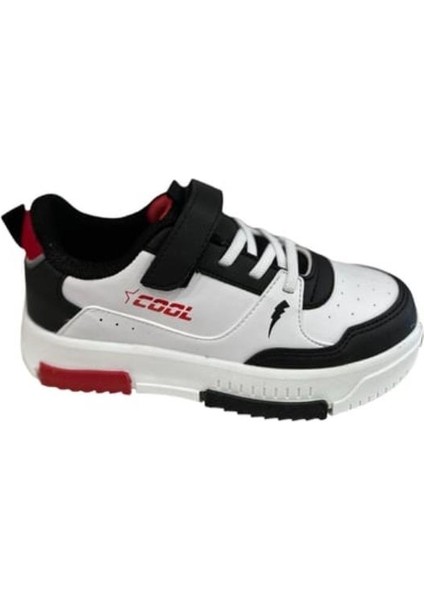 Cool Max Erkek Çocuk Cırtlı Sneaker Spor Ayakkabı