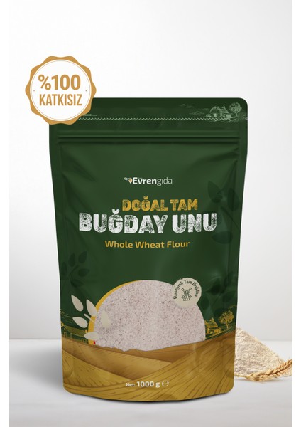 Doğal Tam Buğday Unu 1 kg